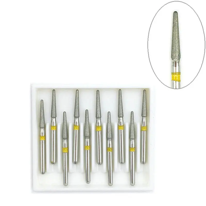 10 шт./кор. стоматологических алмазных боров (высокая Скорость стоматологический