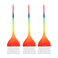 1pcs gradient color rainbow hair dye brush hair coloring dye cream brush practical comb salon hairstyler accessories