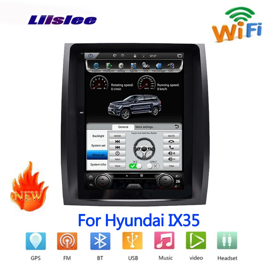 Для Hyundai IX35 2018 для автомобиля Tucson радио Android мультимедийный плеер Автомобильный