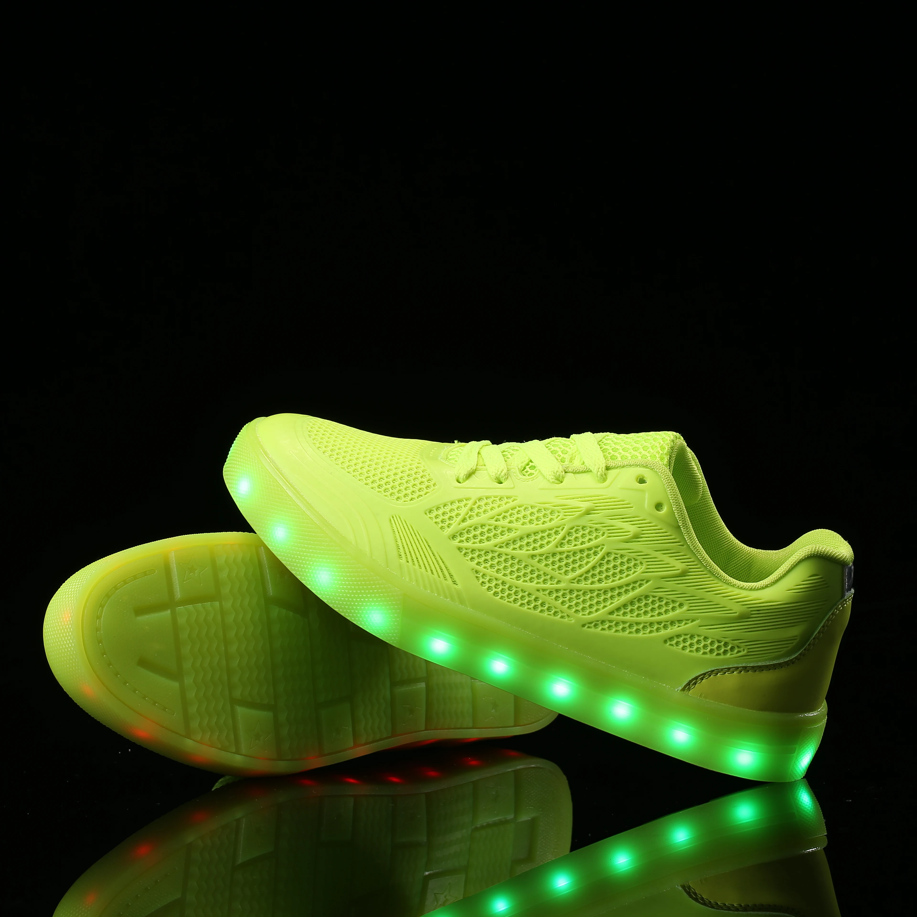 Remote Led light Up Shoes for Women Fashion USB Charger Sneakers led Girls Lady Glowing Outdoor Flash Casual Shoe | Обувь