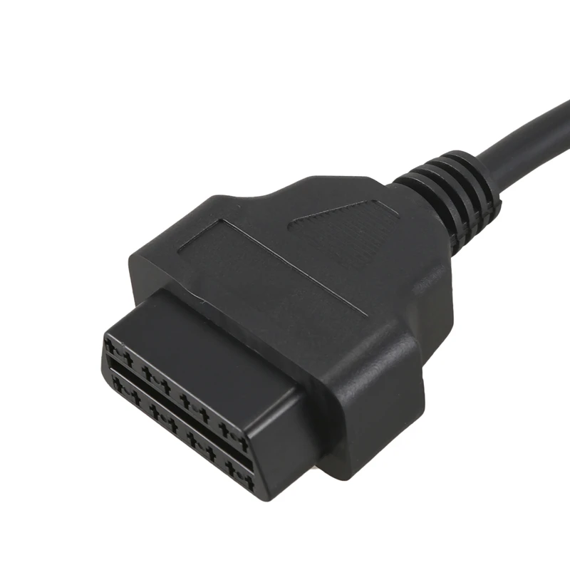 1 шт. черный 3 Pin OBD2 повреждения кабеля сканер штрих кода диагностический кабель
