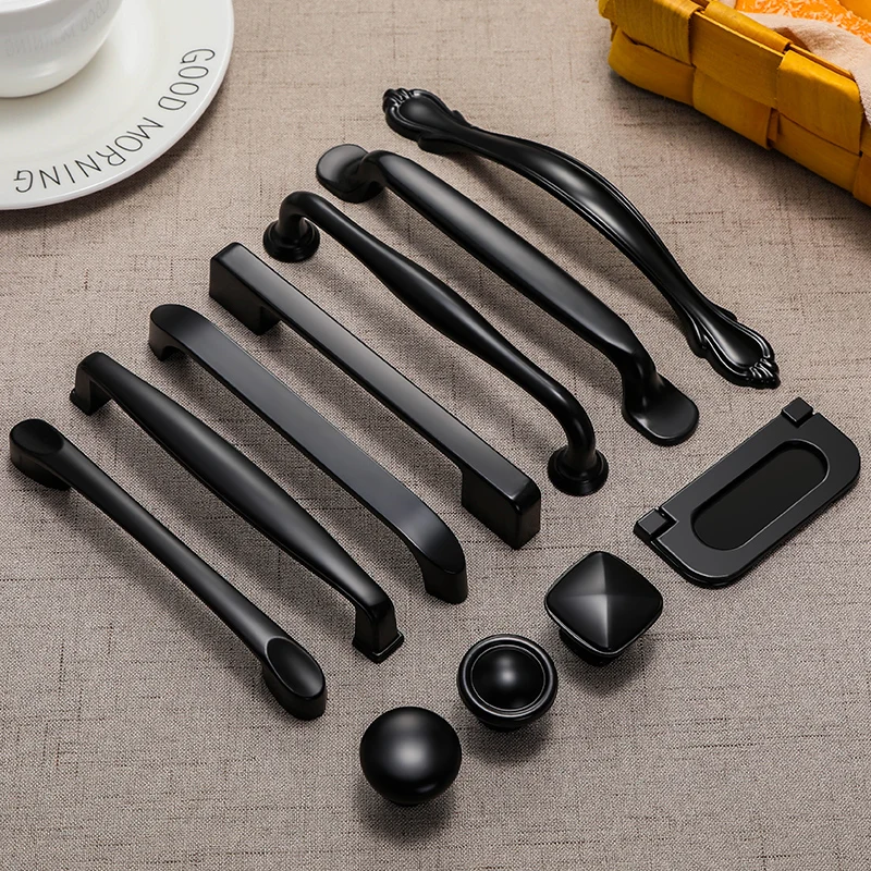 Кухонный распылитель в американском стиле черная грудь дверь рукопожатие