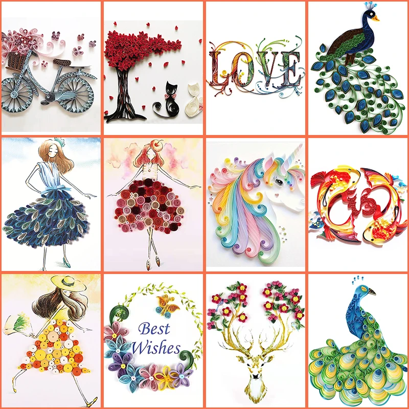 Бумажные цветы формата А4 сделай сам скрапбукинг канцелярские товары поделки