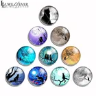 10 мм 12 мм 14 мм 16 мм 20 мм 25 мм 459 10 шт.лот Милая кошка микс круглый стеклянный кабошон Ювелирная фурнитура 18 мм застежка кнопка амулетный браслет