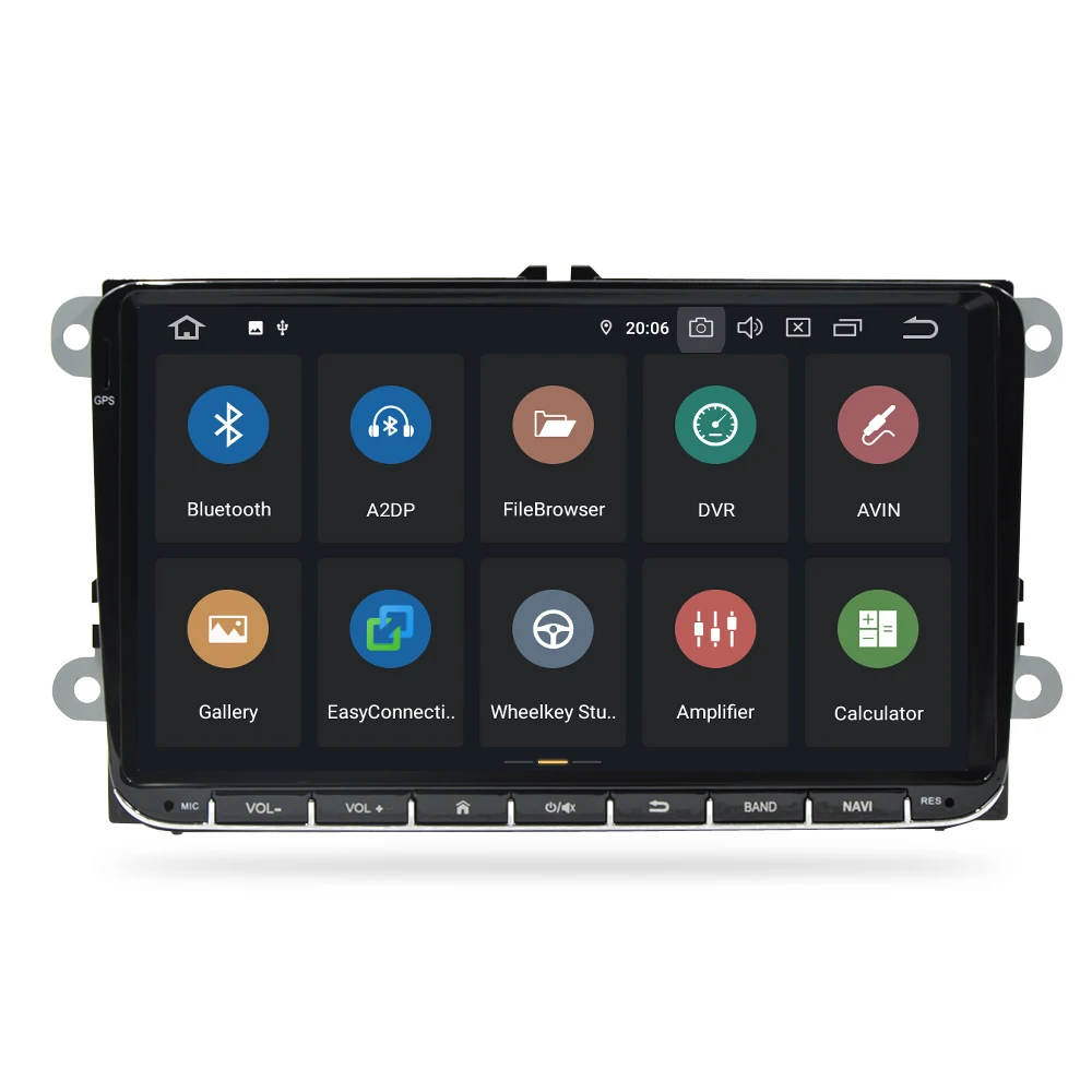 Автомобильная стереосистема 9 &quotHD Android 0 для Volkswagen Polo Golf Passat Eos кролик Сирокко Tiguan
