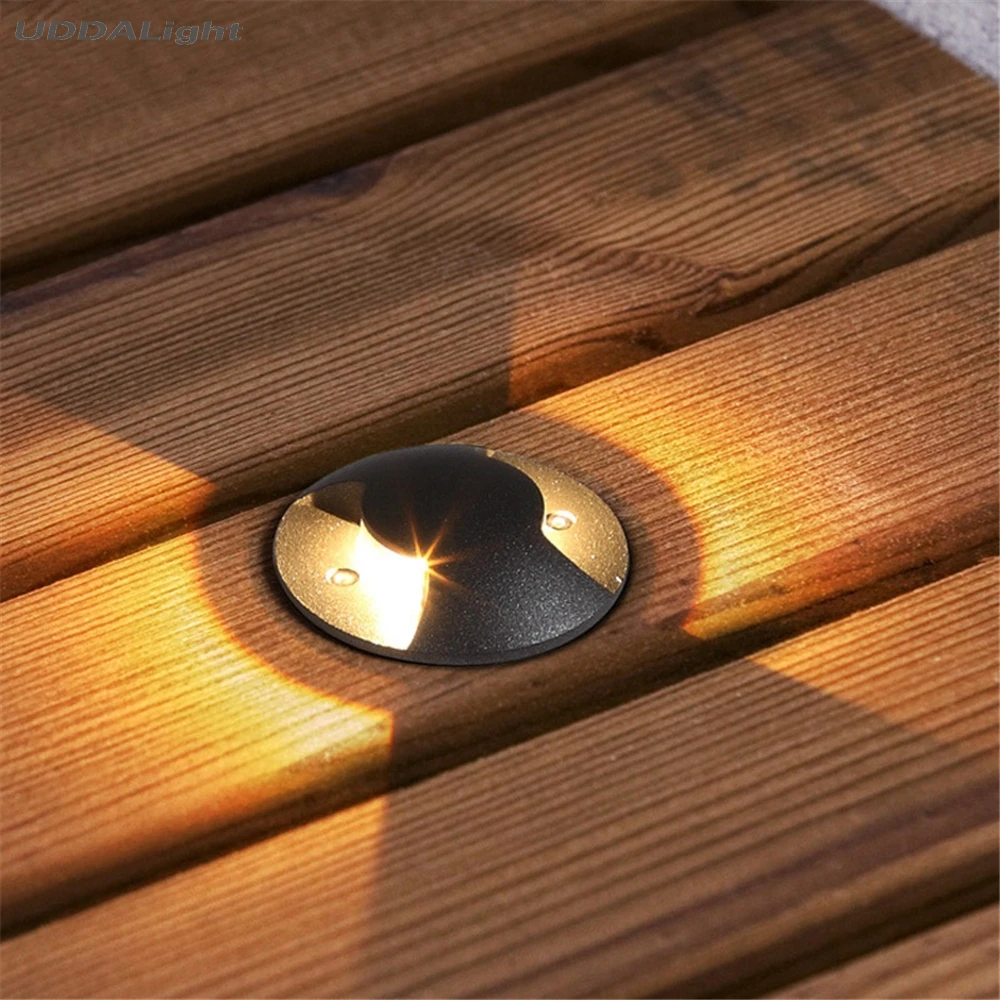 Водонепроницаемый наружный светильник 3 Вт 4 IP67 1/2 боковой ing подземный сад