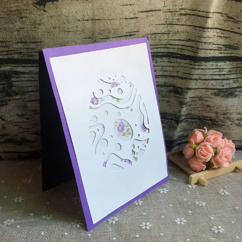 Пасхальные металлические Вырубные штампы в виде яйца для рукоделия фотобумага