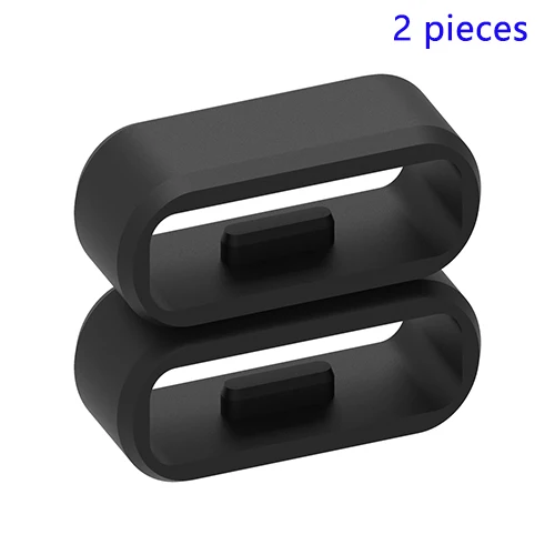 2 pieces Держатель ремешка для часов Garmin vivosmart HR ремешок для часов Пряжка для Garmin vivofit 2 сменный держатель из силиконовой резины - Цвет: 2 pieces