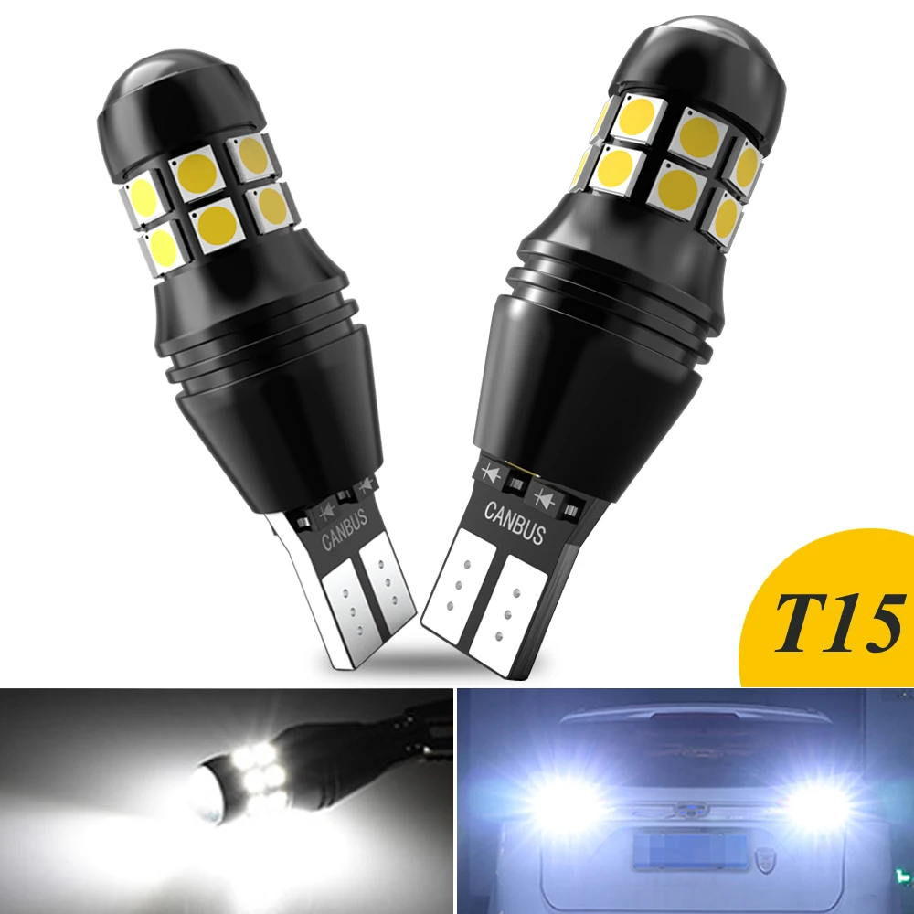 2 высокое качество T15 Canbus W16W LED 921 912 светодиодные лампы для Honda Civic 2006-2011 Accord 2003 2007 CR-Z