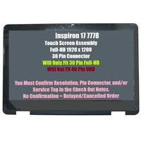 17 3 fhd touch screen assembly for dell inspiron 17 7778 8p9vw