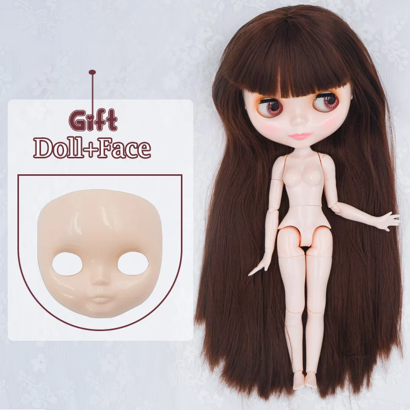 Куклы бжд Blyth кукла BJD, кукла блайз Neo Обнаженная кукла Blyth куклы блайз уникальные, непрозрачные куклы лица могут изменить макияж и платье DIY, 1/6 мяч соединены куклы SO45 - Цвет: FNBL05