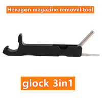 magorui glock front sight installation hex tool magazine disassembly tool hunting accessories