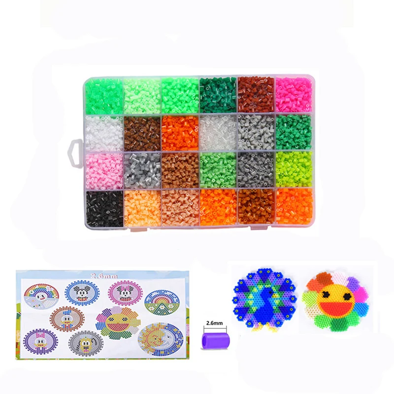 

2.6mm Mini Hama Beads template Toy DIY perler tool Beads Educational Tangram Jigsaw Puzzle Iron beads tool Free shipping
