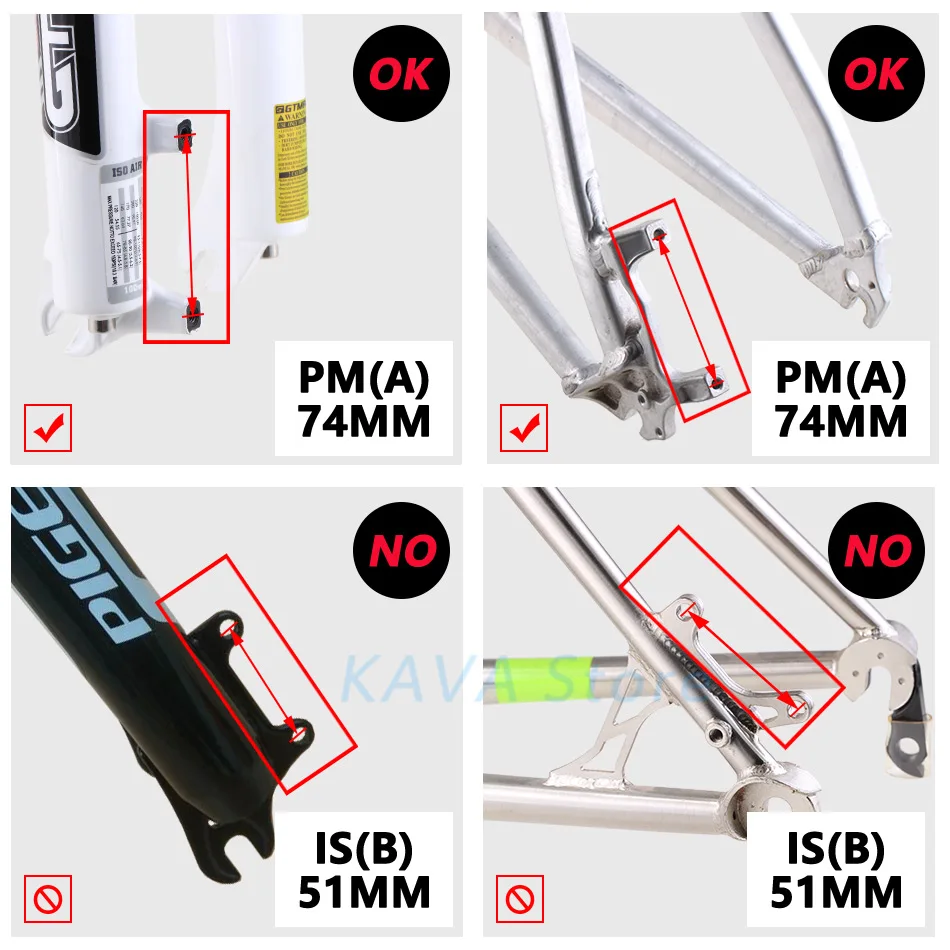 MTB тормозной диск Сверхлегкий кронштейн SM MA F180P/P2 F203P/P ротор дисковый адаптер для
