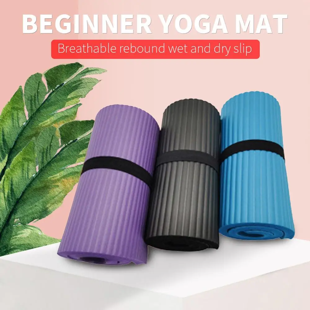 

Small 60*25*1.5cm Non-Slip Mat Fitness Mat Yoga Mat Universal Body Line Aerobics Outdoor Durable Elasticity