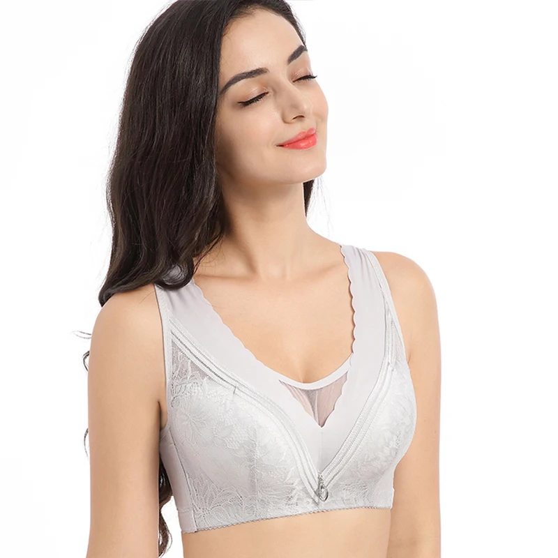 Новинка Ультратонкий Большой бюстгальтер сексуальное кружевное прозрачное
