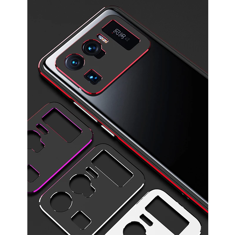 Роскошный металлический чехол бампер для телефона Xiaomi 11 Ultra Lite алюминиевая