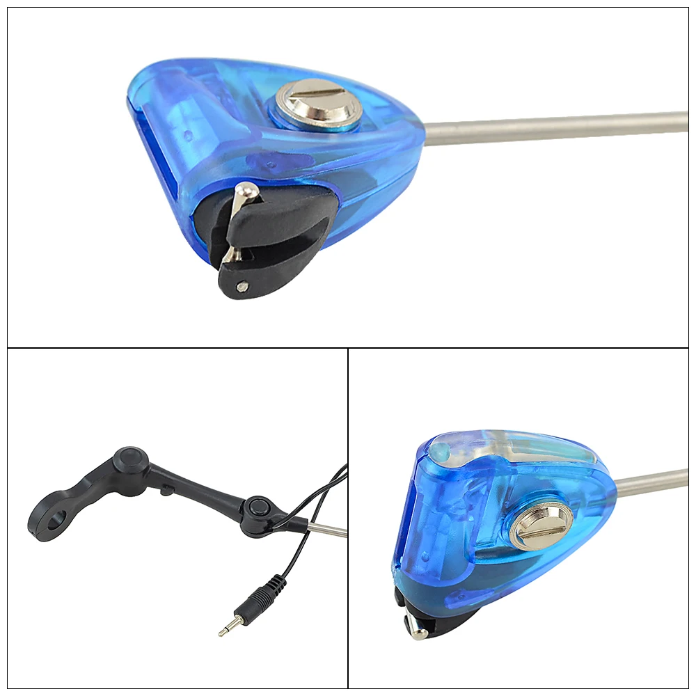 

Carp Fish Bite Alarm with Snag Bar and LED Fishing Swinger Fishing Tools Alarm Set