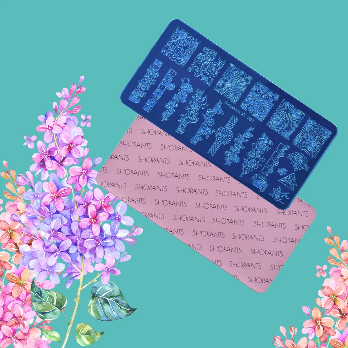BEAUTYBIGBANG 6*12 см штамповочные пластины для ногтей прямоугольная Геометрическая вращающаяся полоса для ногтей штамп шаблон и форма для ногтей трафарет