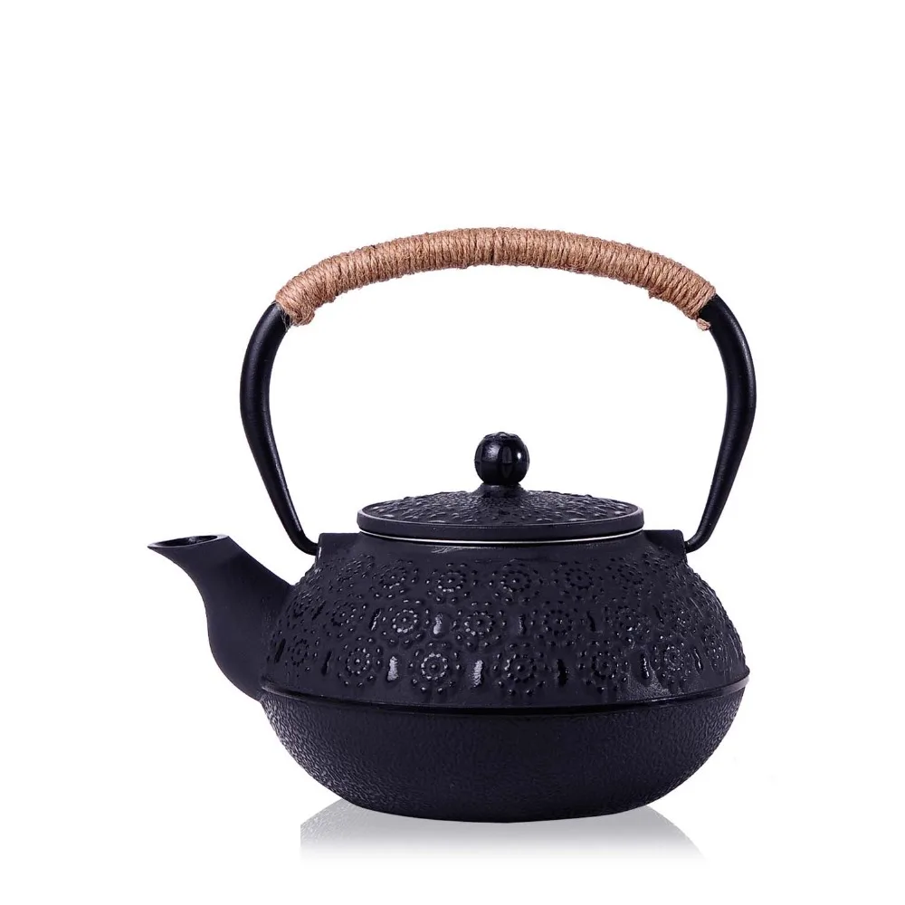 

TEA POTS MERLIN BAMBOO CAST IRON SOUTHERN JAPAN UNCOATED TEAPOT 900ML