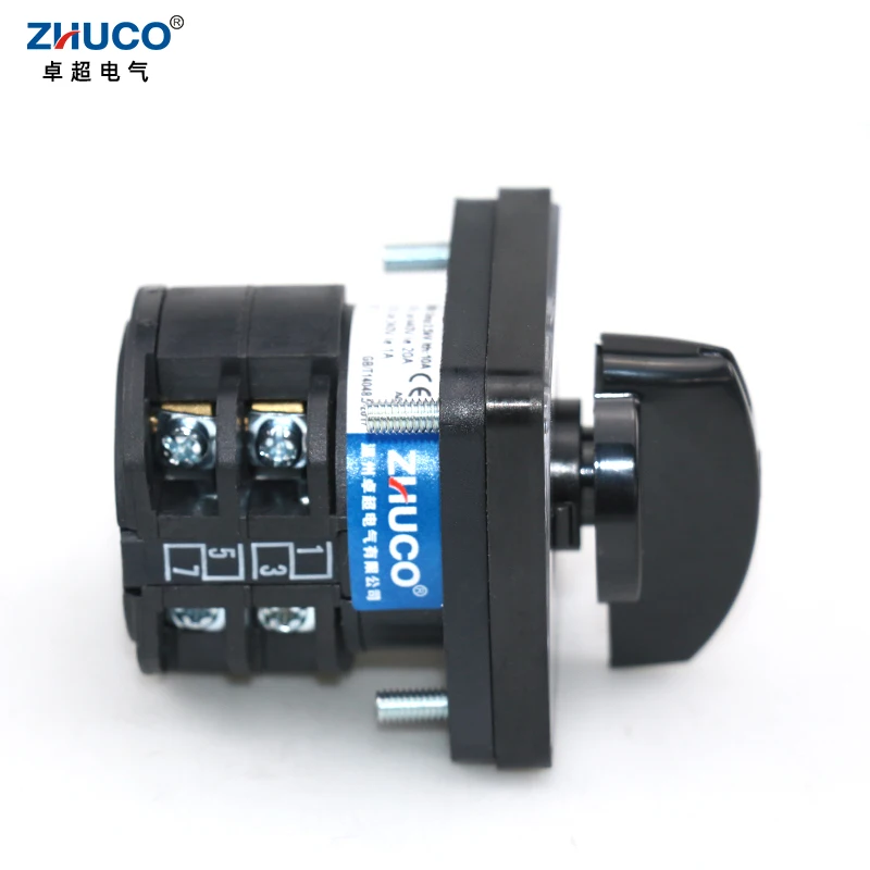 ZHUCO LW8D-10/C04.2 10A 660V ВКЛ./ВЫКЛ. Два полюса два положения Универсальный выбор