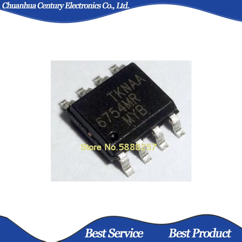 

10 Pcs/Lot 6754MR FAN6754MR FAN6754MRAMY G SOP8 New and Original In Stock