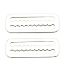 2 шт., прочный слайдер-держатель для ремня из нержавеющей стали для дайвинга с аквалангом