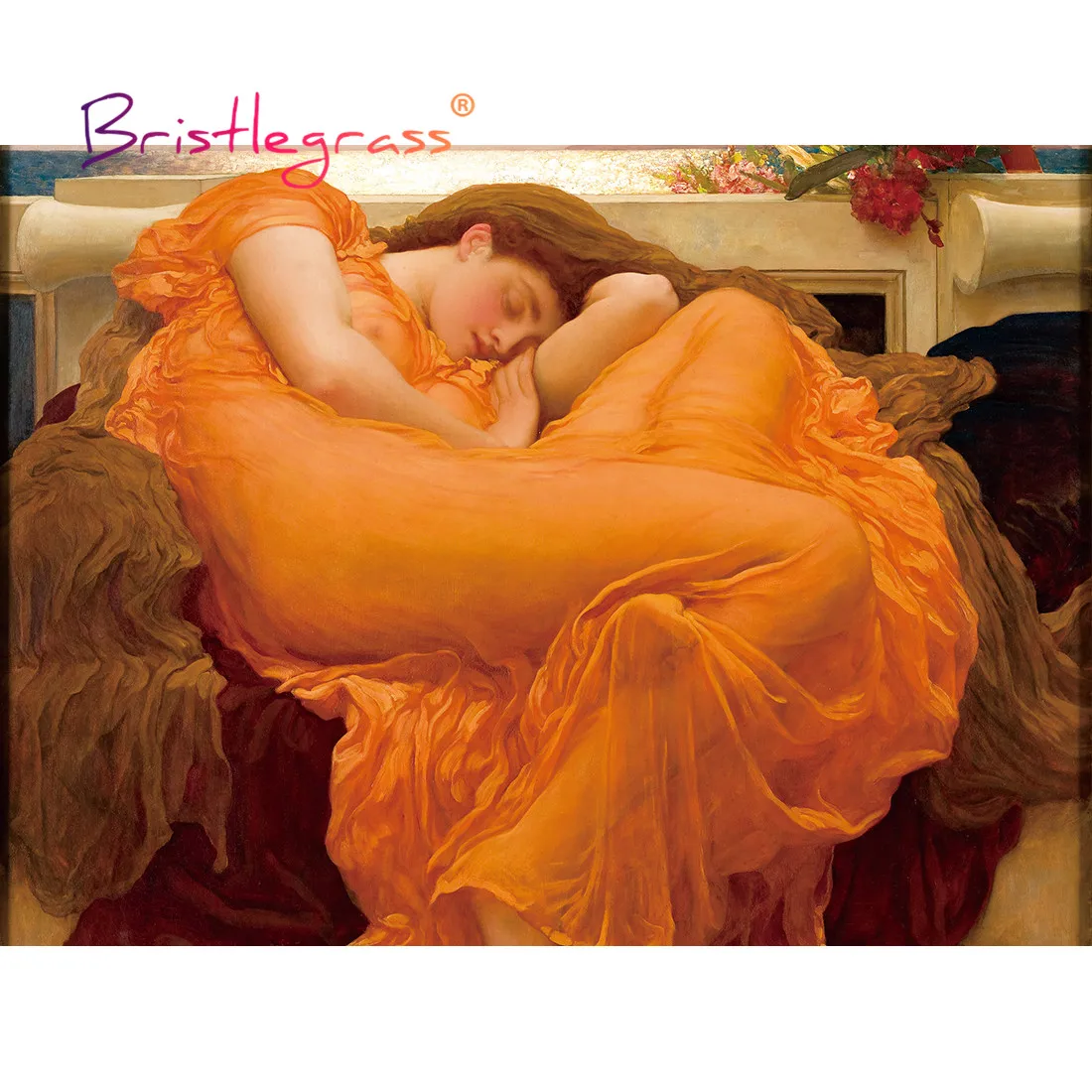 Деревянные пазлы-бриллианты 500 1000 деталей Фредерик Лейтон из пламени обучающая