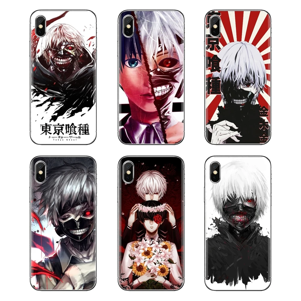 Силиконовый чехол аниме kaneki ken для samsung Galaxy S2 S3 S4 S5 MINI S6 S7 edge S8 S9 Plus Note 2 3 4 5 8 Coque Fundas |