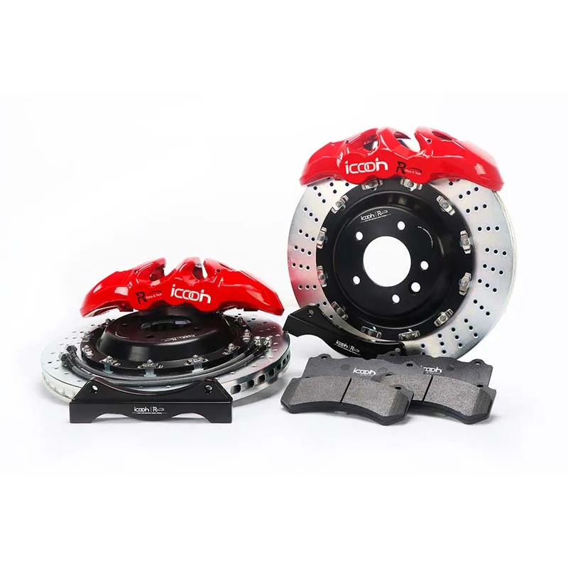 Лучший дизайн 6 кастрюль суппорт большой тормозной комплект подходит для 380-405 мм