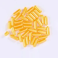 1000pcs standard size 00 yellow hard gelatine empty vegan capsules hollow gelatin capsules joined or separated capsules