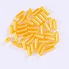 Пустые желатиновые капсулы стандартного размера 00 #, желтые, жесткие, для веганцев, пустые желатиновые капсулы, соединенные или разделенные капсулы, 1000 шт.