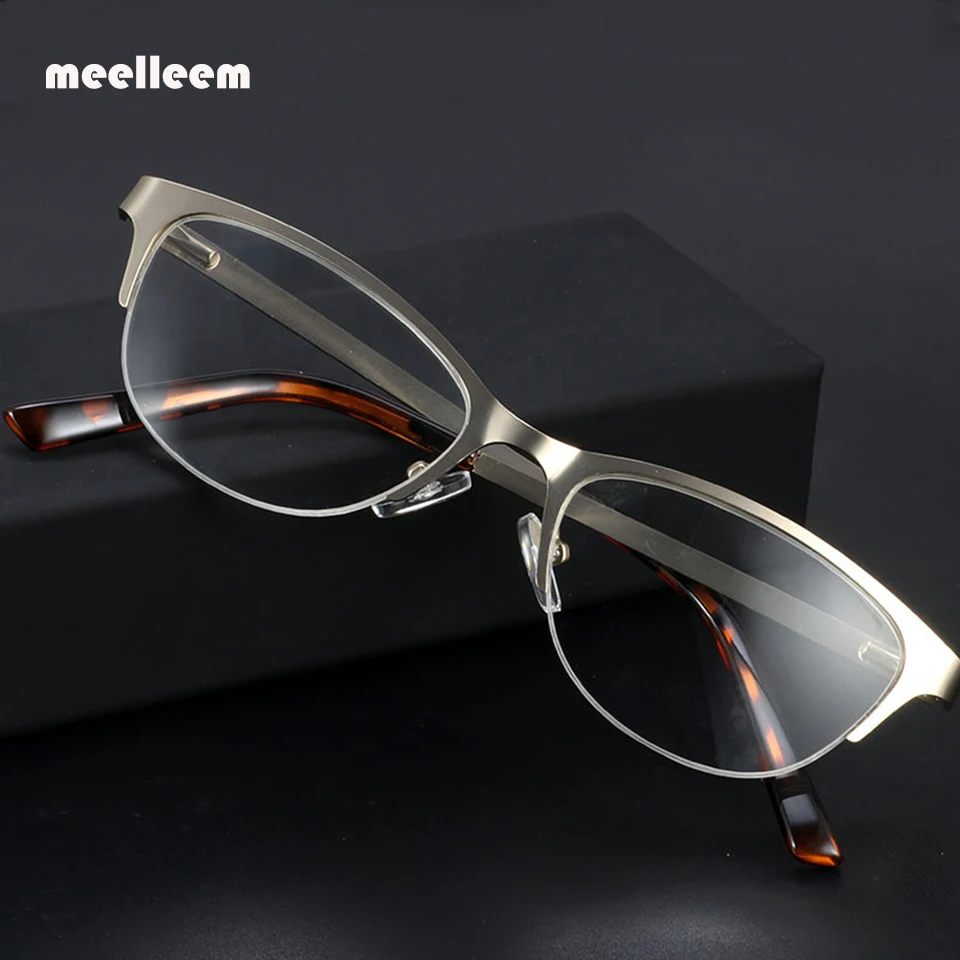 Очки для чтения Женские Оптический металлический очки оправа кошачьи Глаза