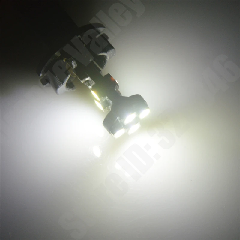 

100Pcs Hotsale T10 W5W 194 168 8 LED 3528 SMD 1210 CANBUS NO Error Pure White Car Auto Side Wedge Light Interior Lamp DC12V