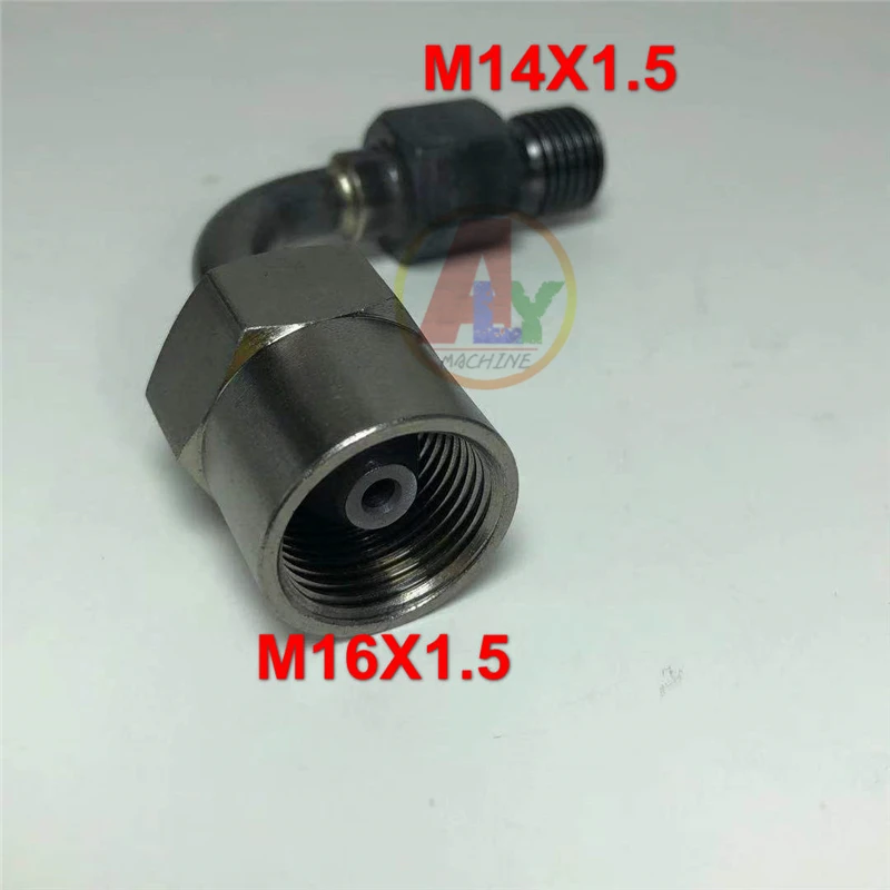 Высокое качество common rail испытательный стенд соединительная часть трубы, common rail насос инжектора подключения соединения к common rail трубки - Цвет: M14-16