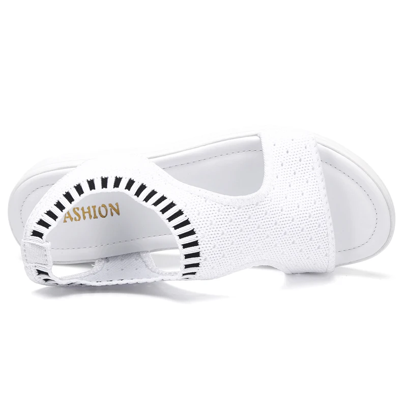 YETRREG/летние женские модные повседневные сандалии Новинка удобные босоножки на