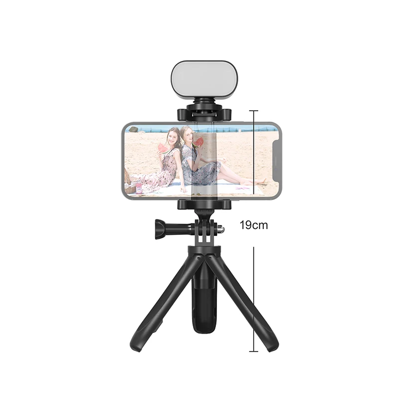 

ST-30 Super Mini Photography Fill Light Camera LED Light with Diffuser 5600K Rechargeable LED Video Light for Live Stream