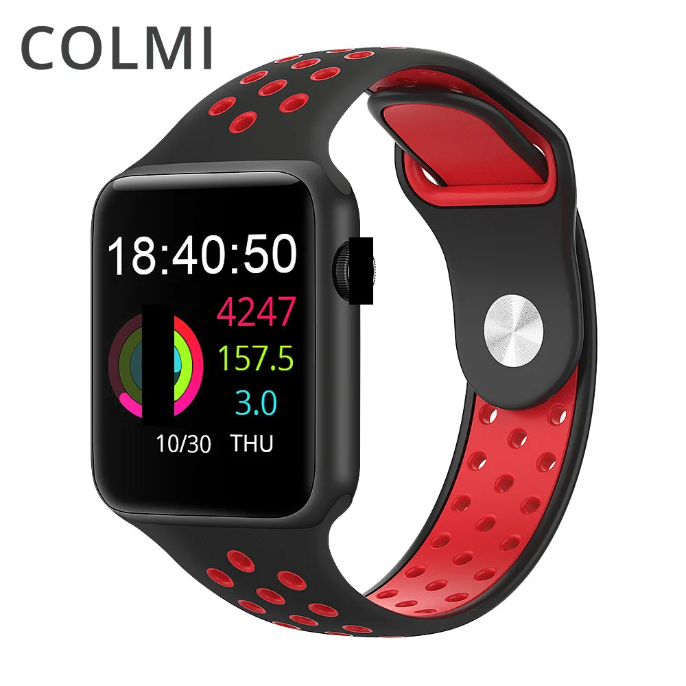 COLMI M33 Bluetooth умные часы IP67 Жизнь Водонепроницаемый Шагомер монитор сердечного