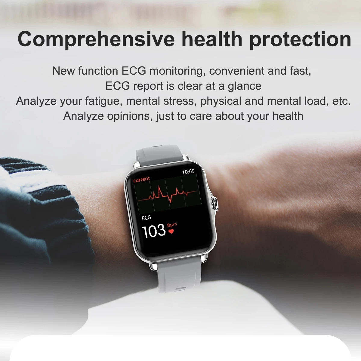 2021 New Color Screen Smart watch Ladies Men Full Touch Fitness Tracker Blood Pressure Smart Clock Ladies Smart Watch For xiaomi