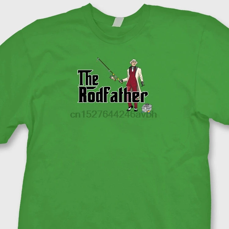 

The Rodfather Funny movie Parody T-shirt Fishing Anglers Joke Tee Shirt