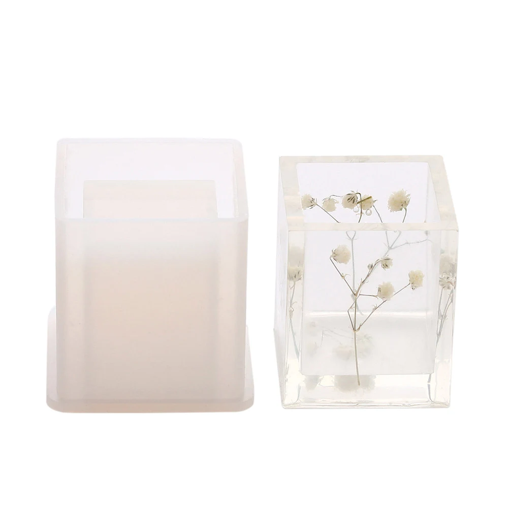 Прозрачная силиконовая форма сделай сам сушенный цветочный эпоксидной смолы для