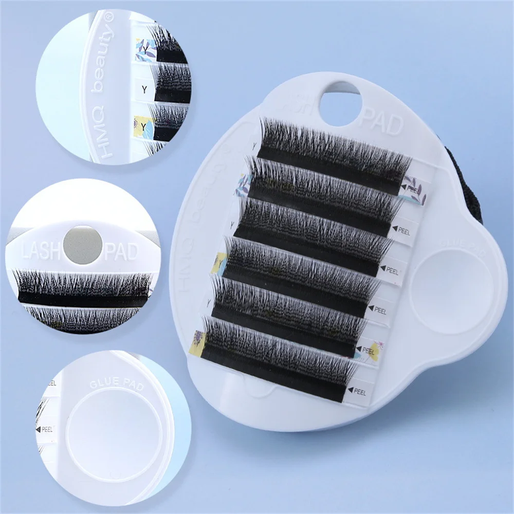 

Bandage Type Handheld Eyelash Extension Tray Eyelash Aid Display Tray And Hair Removal Table Makeup Supplies