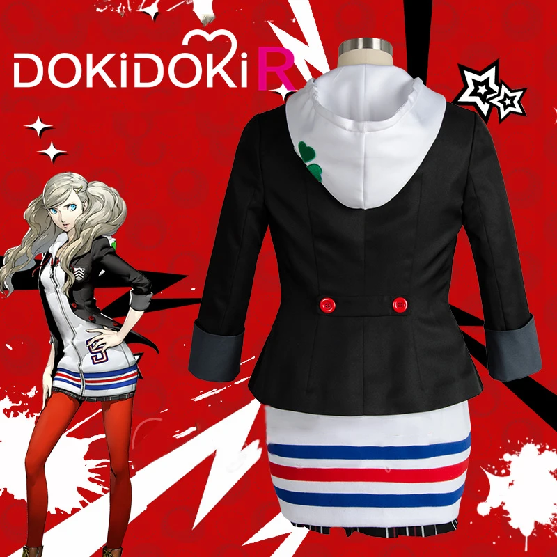 DokiDoki R Game Persona 5 карнавальный костюм Анны такамаки Женский для косплея пантера
