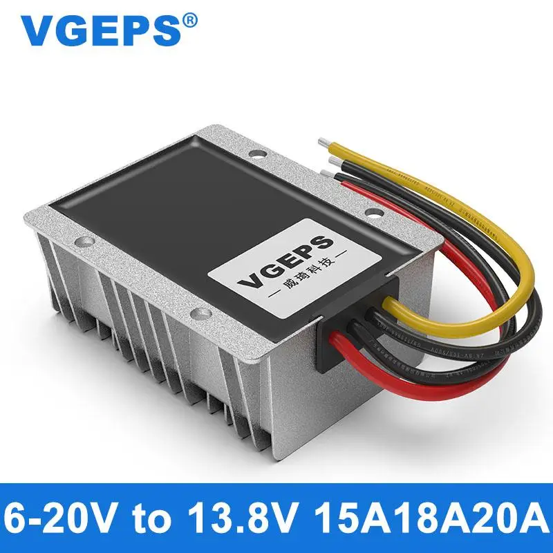 6 20V до 13 8 V DC регулятор мощности 12V постоянного тока автомобильный