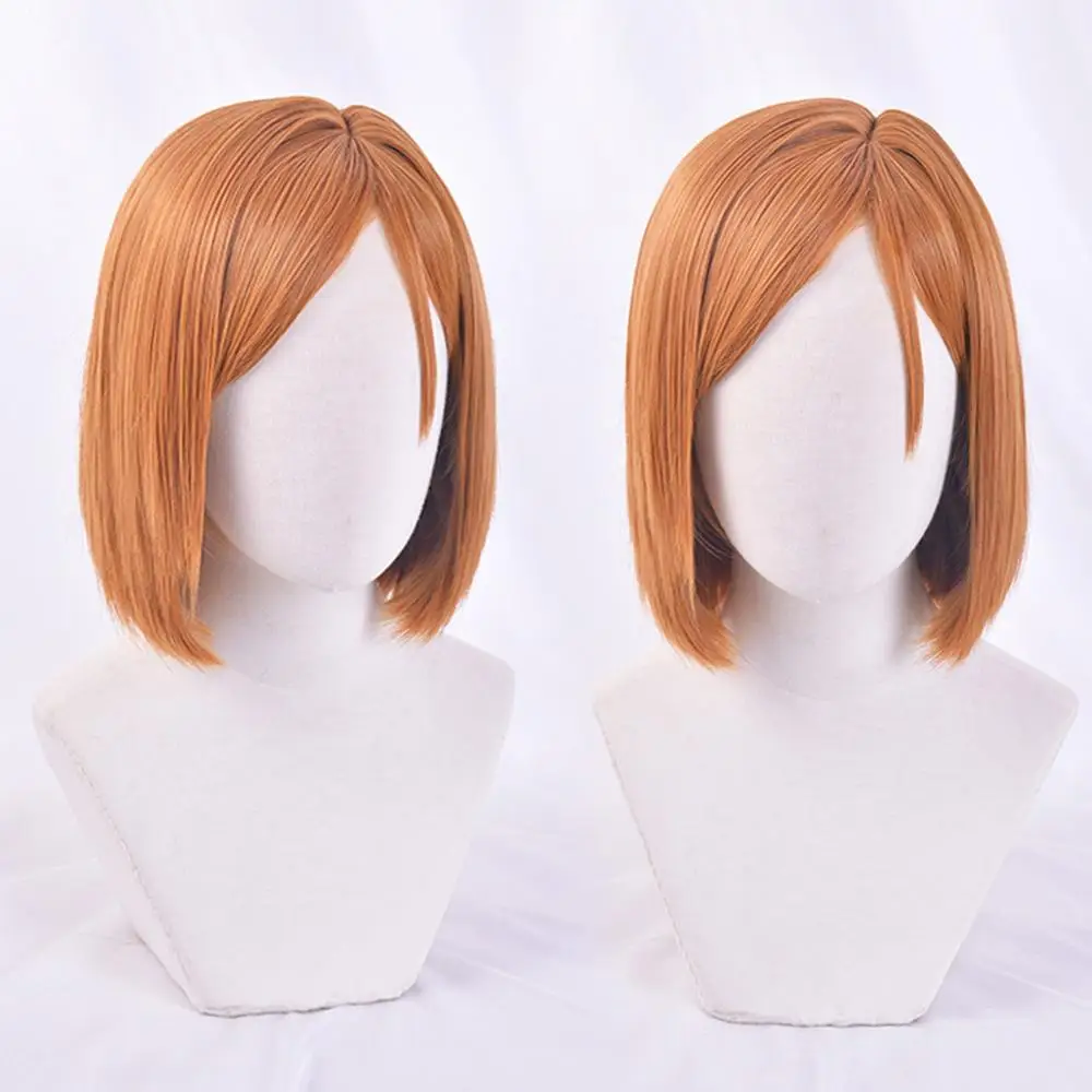 Парик для косплея нобара кугиса из аниме джутсу термостойкий синтетический с