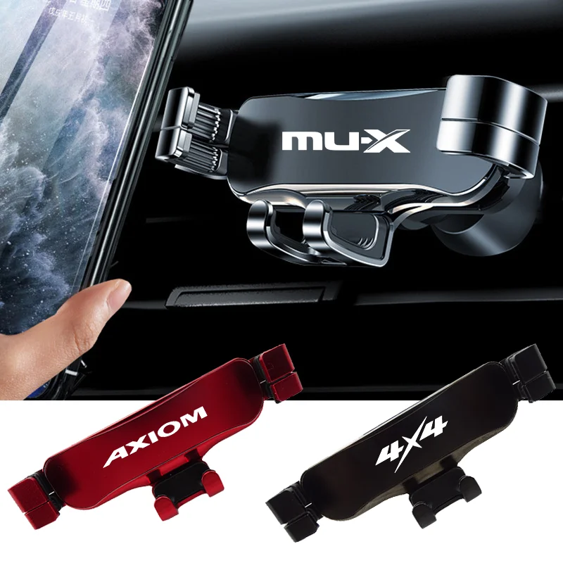 

Car Phone Holder Metal Auto Air Outlet Mobilephone GPS Holder For Isuzu Ascender Axiom D-Max Mu-X SLX 4X4 car accessories