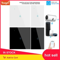 tuya wifi boiler us eu smart switch water heater switches voice remote control touchless timer smart life alexa google home