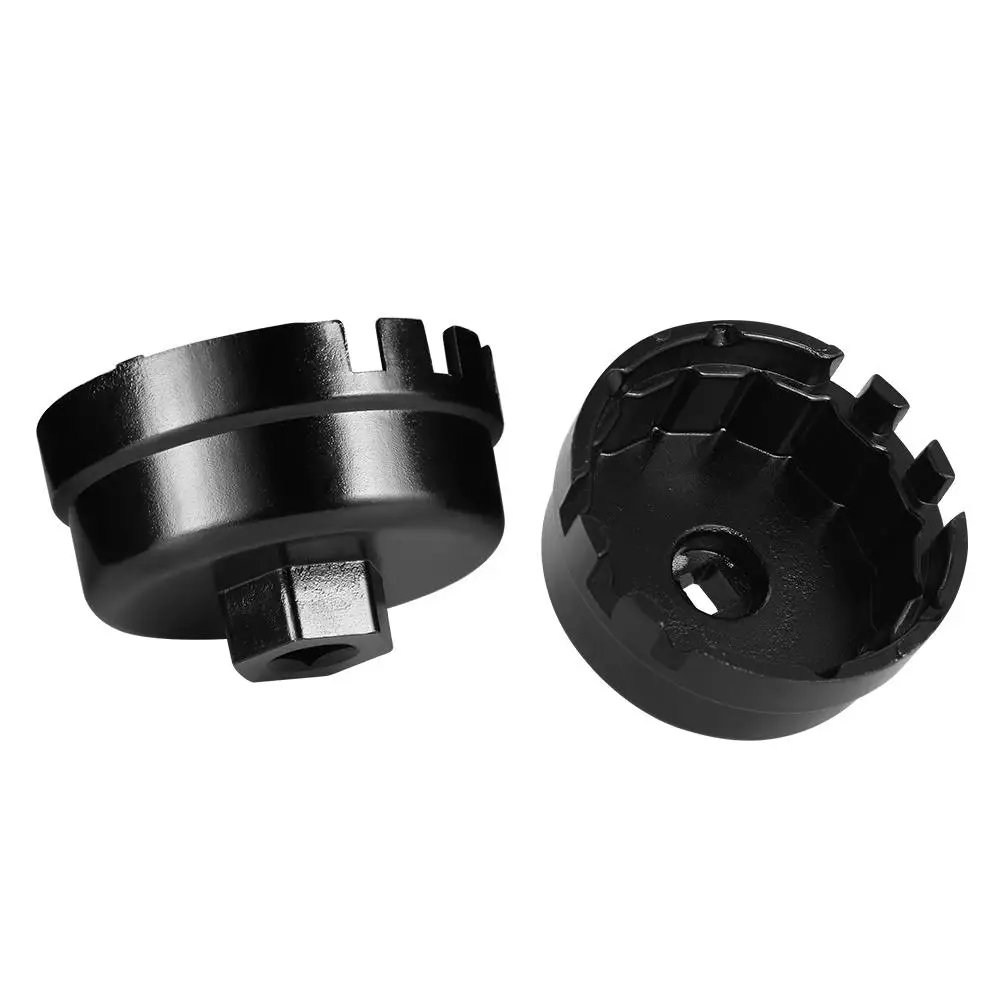 

Oil Filter Cap Wrench 14 Flute Socket Remover Tool Black for Toyota Toyota 4-cylinder (1800cc-2000cc) 2009-2019 Voxy Wish