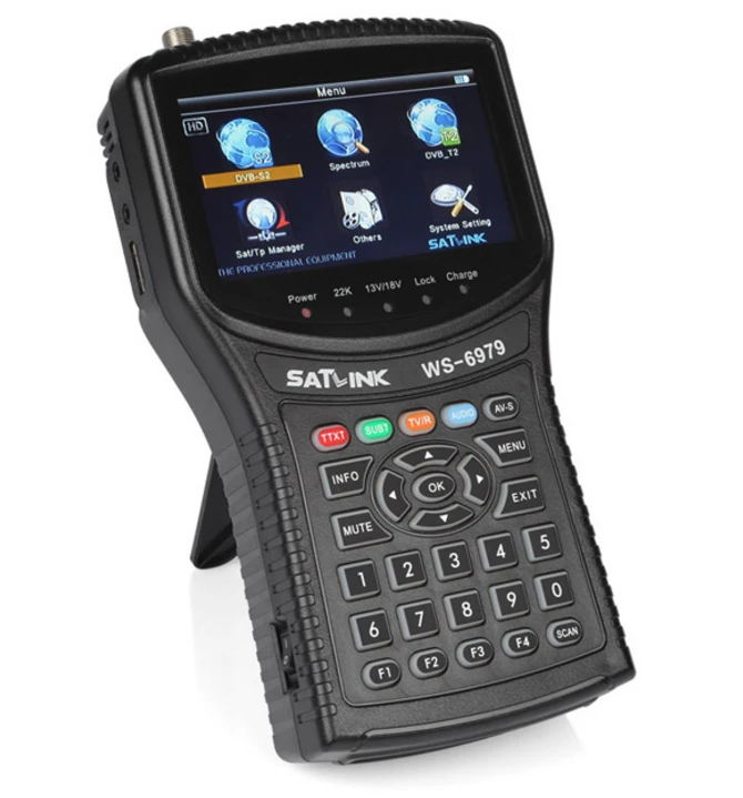 [Натуральная] SATLINK WS 6979 DVB S2/T2 Ccombo спутниковый Finder анализатор спектра Satfinder метр 4 3