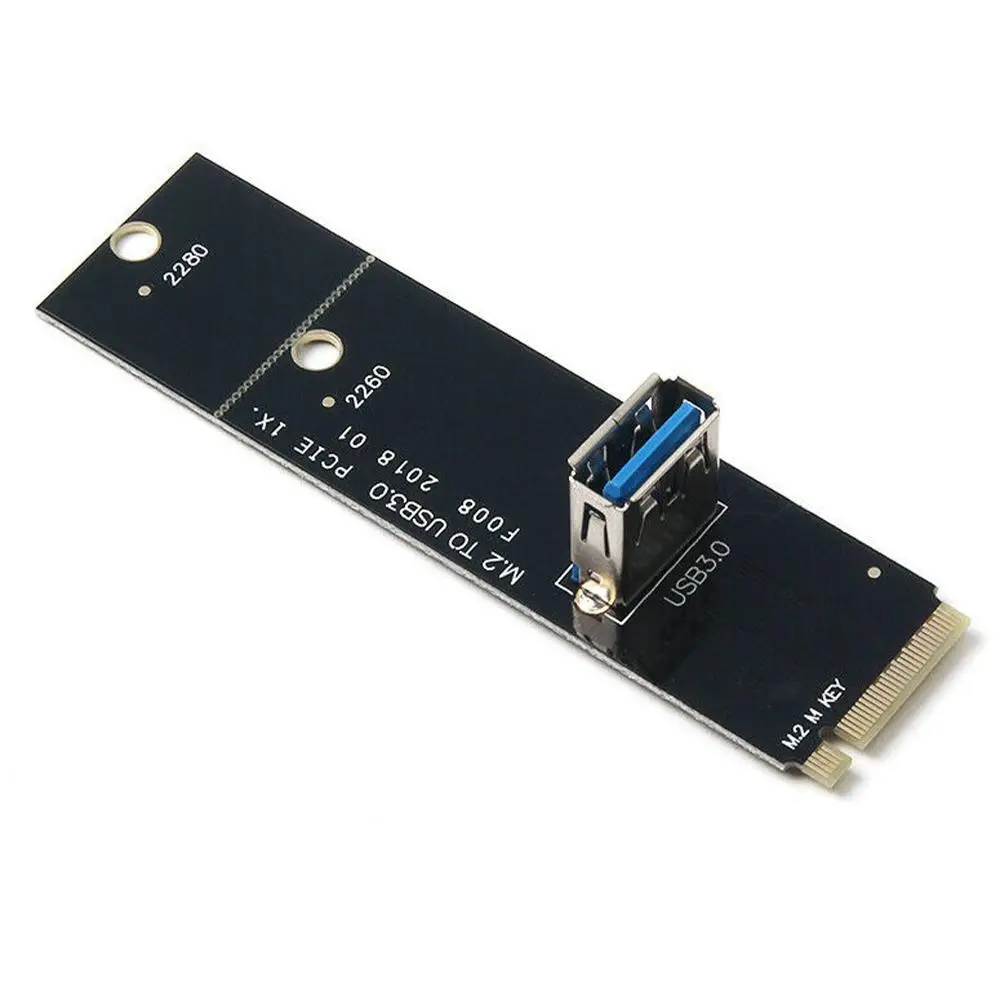 1Pcs NGFF M.2 To USB 3.0 Converter Transfer Card M2 For Bitcoin Riser Mining USB3.0 Extender 2022 Adapter R0F0 | Компьютеры и офис
